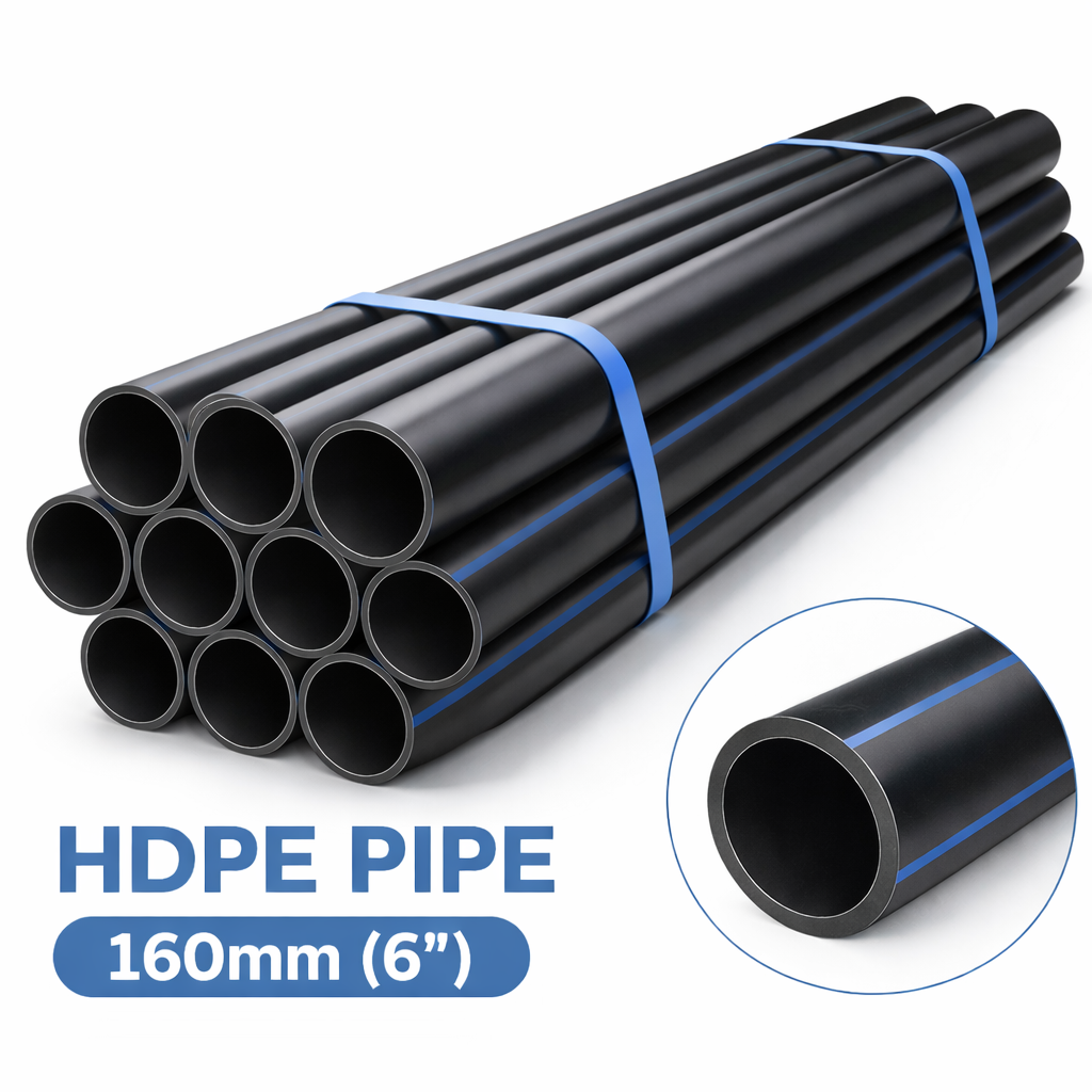 HDPE Pipe 160mm (6")