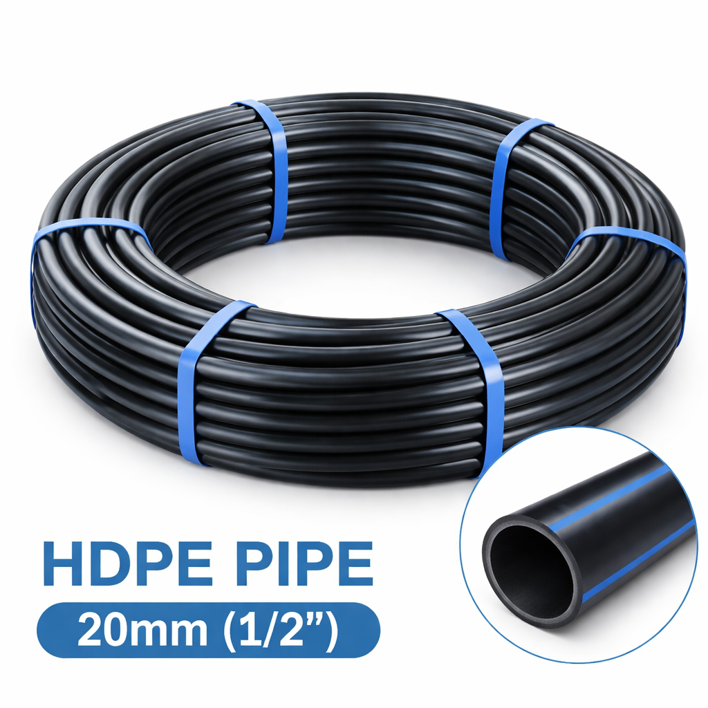 HDPE Pipe 20mm (1/2")