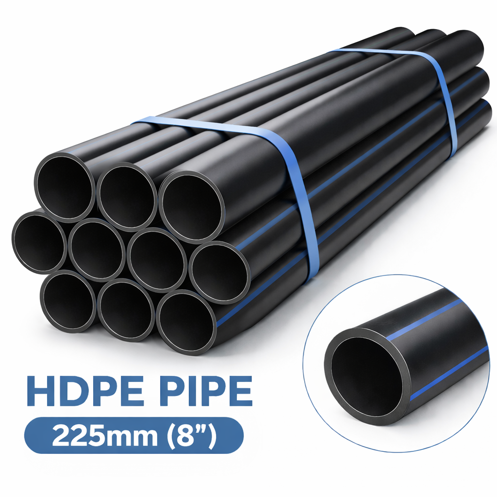 HDPE Pipe 225mm (8")