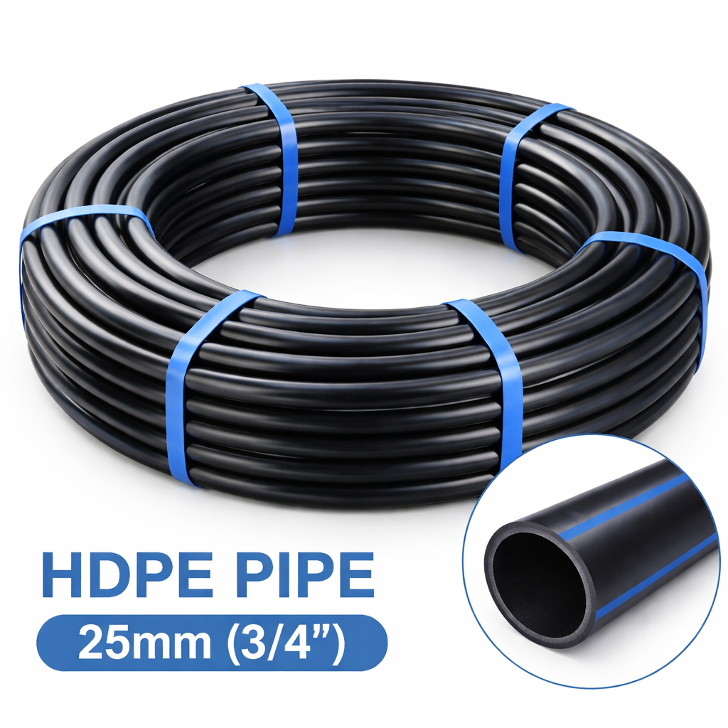 HDPE Pipe 25mm (3/4")