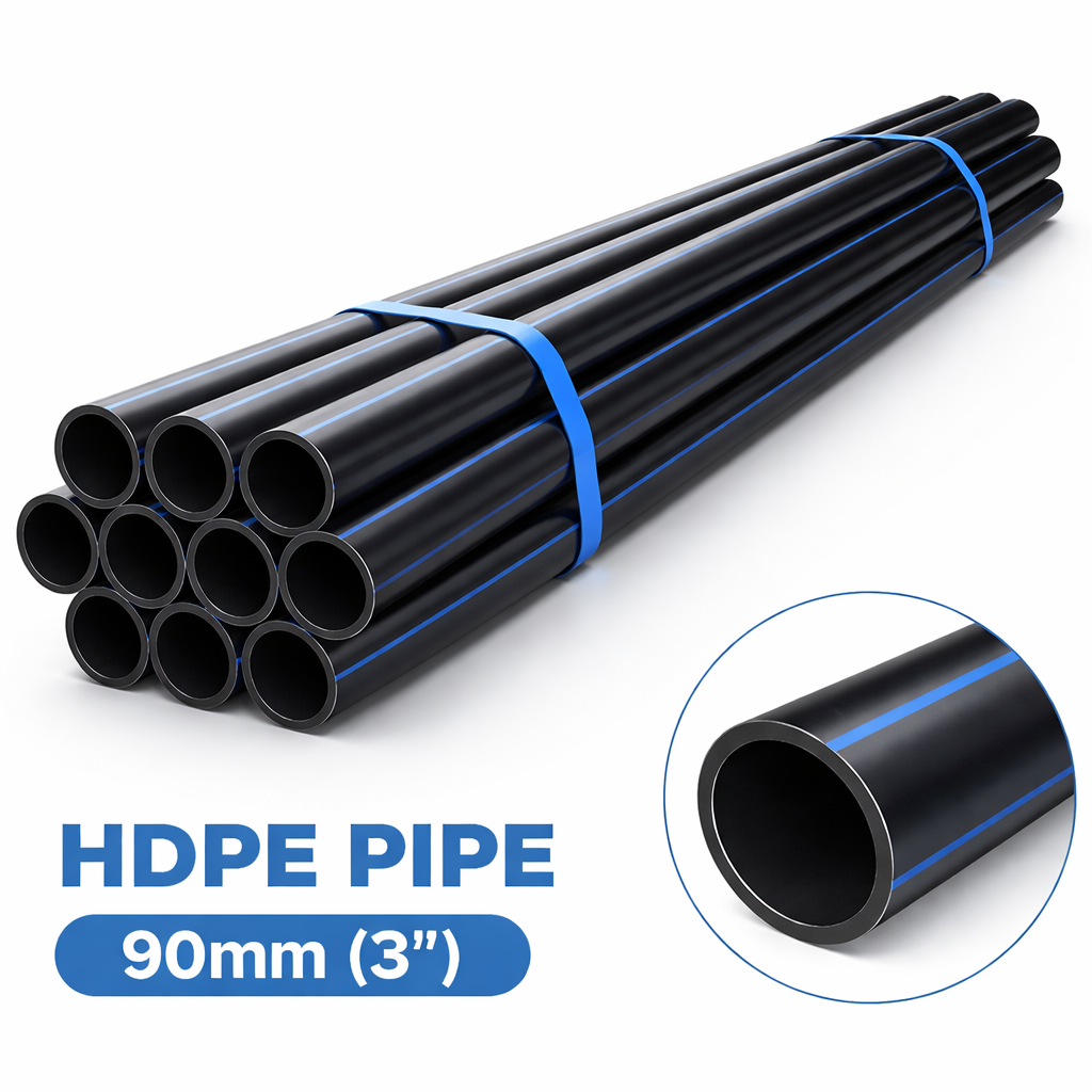 HDPE Pipe 90mm (3")